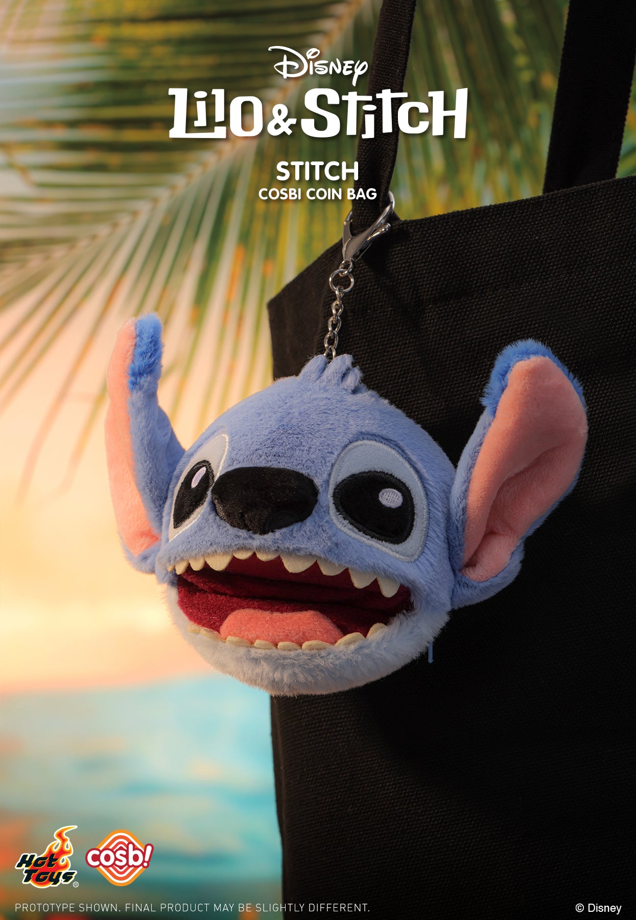 Disney x Hot Toys Lilo & Stitch PBAG043N Stitch Cosbi Coin Bag Full Box (Case of 6pcs.)