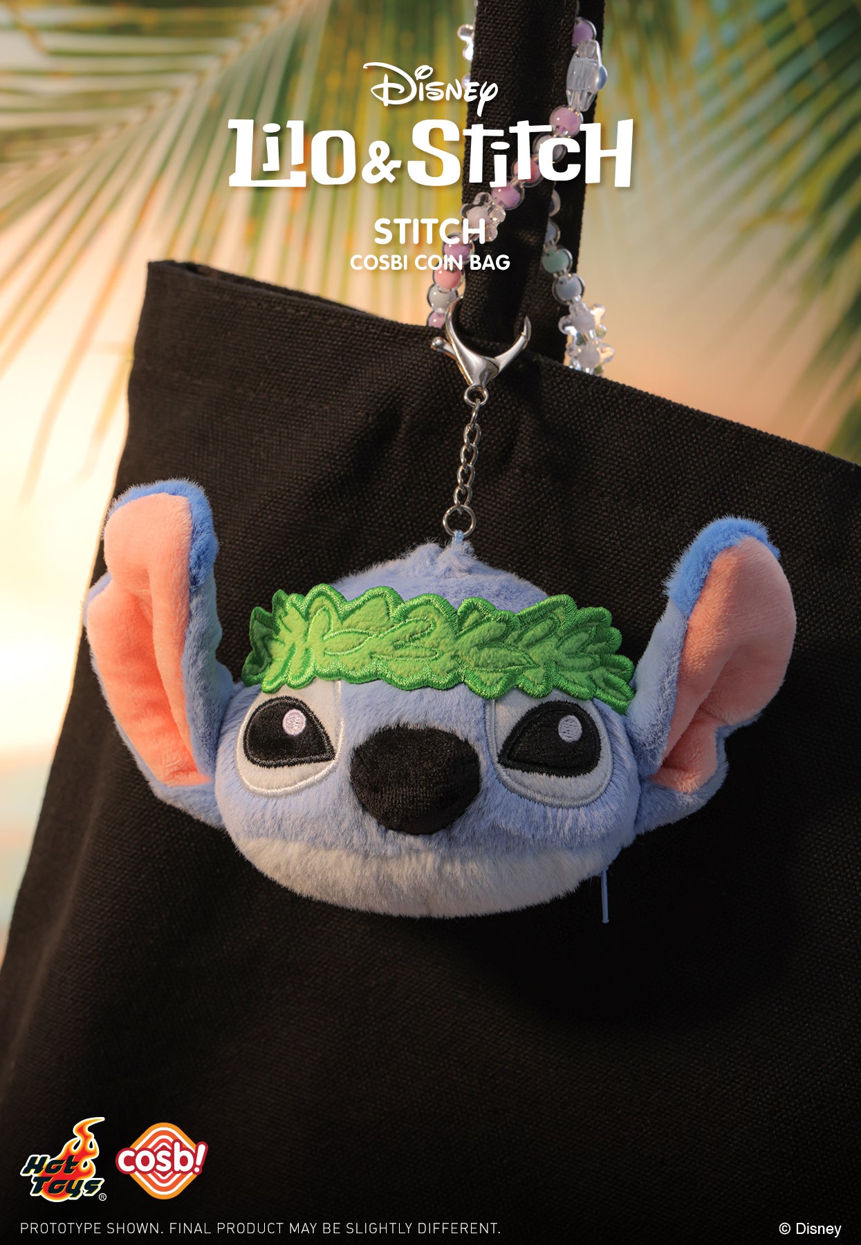 Disney x Hot Toys Lilo & Stitch PBAG043N Stitch Cosbi Coin Bag Full Box (Case of 6pcs.)
