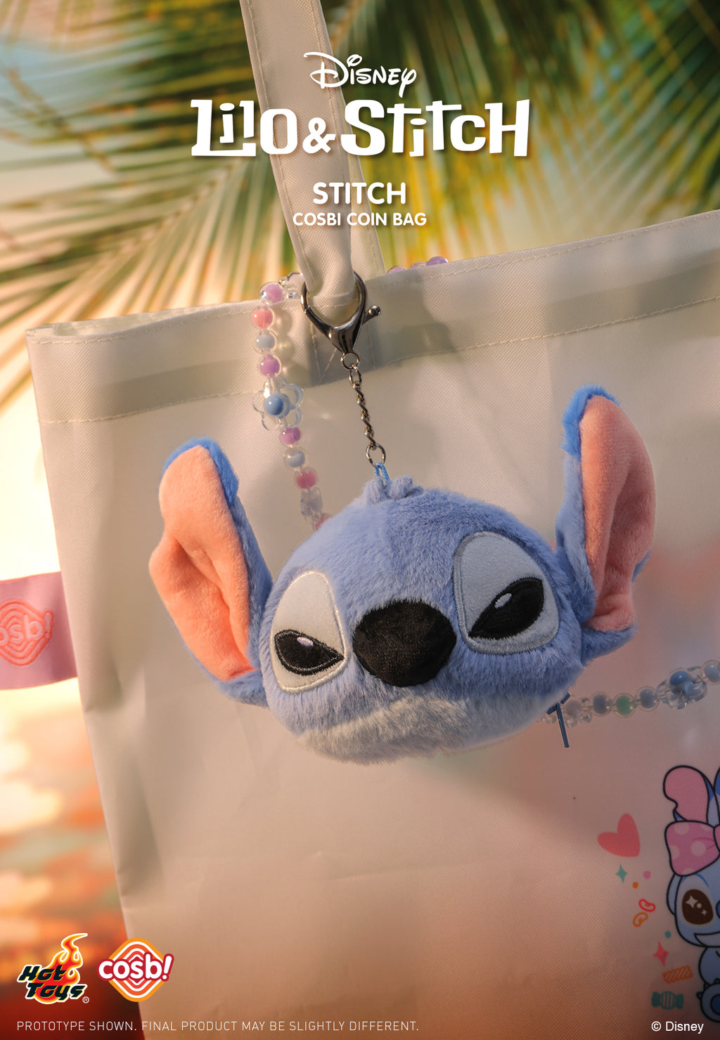 Disney x Hot Toys Lilo & Stitch PBAG043N Stitch Cosbi Coin Bag Full Box (Case of 6pcs.)
