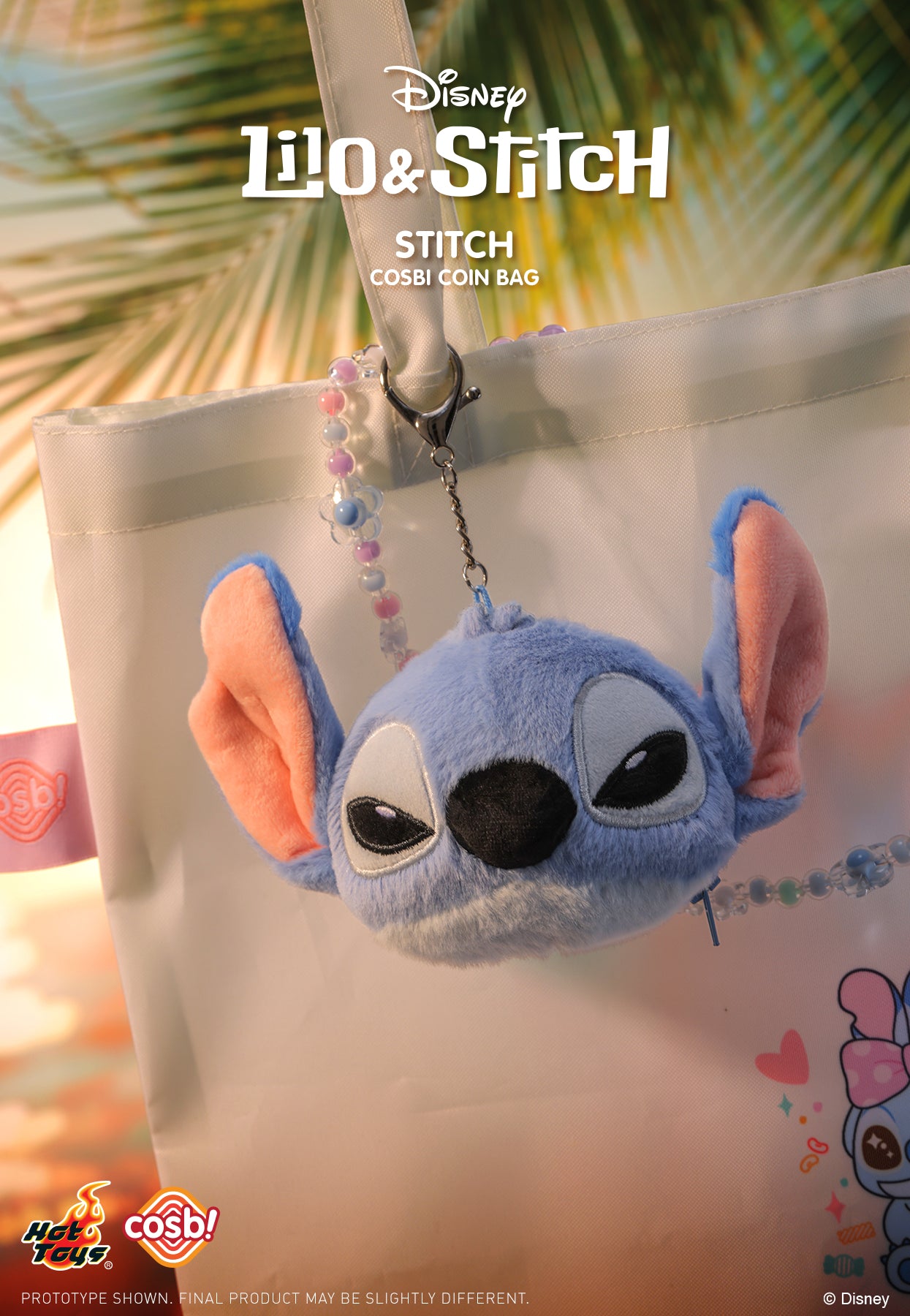 Disney x Hot Toys Lilo & Stitch PBAG043N Stitch Cosbi Coin Bag Full Box (Case of 6pcs.)