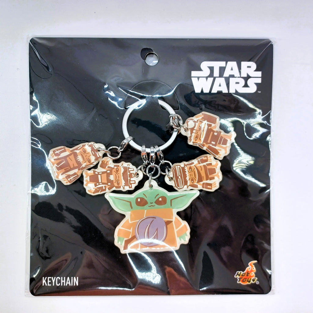 Hot Toys STAR WARS PKEY303N Grogu & Anzellan Keychain