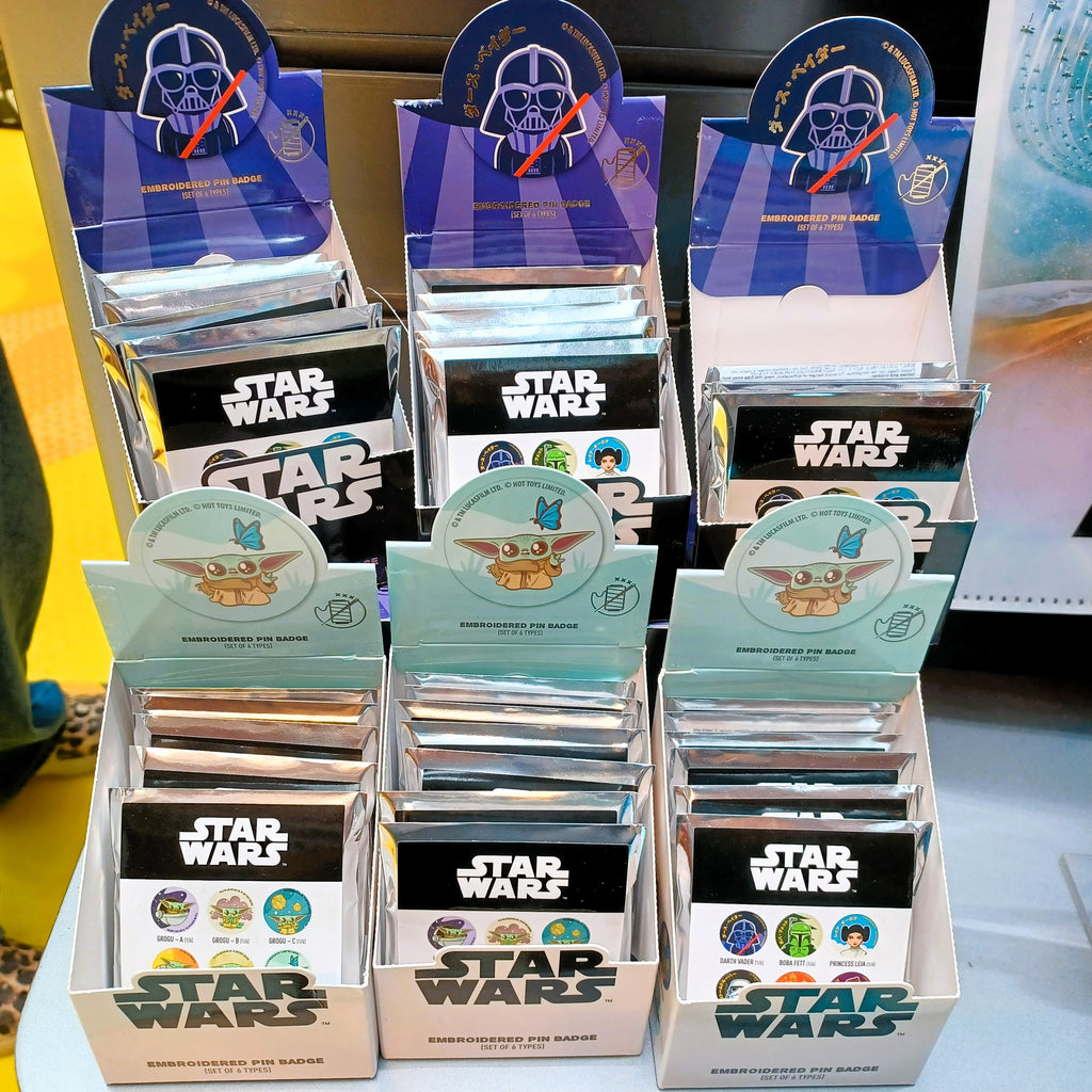 Hot Toys x Star Wars PPIN047N Star Wars Embroidered Pin Badge ( Set of 6 Types )