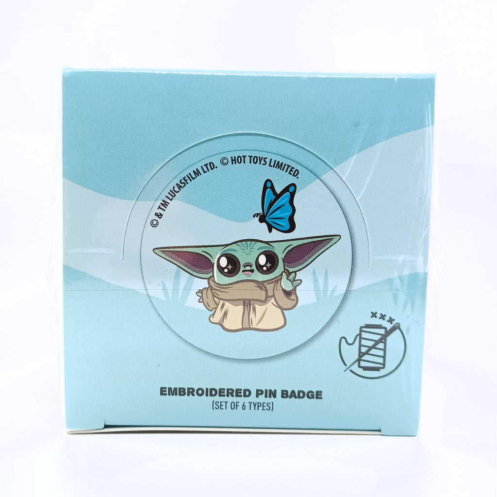 Hot Toys x Star Wars PPIN048N Grogu Embroidered Pin Badge ( Set of 6 Types )