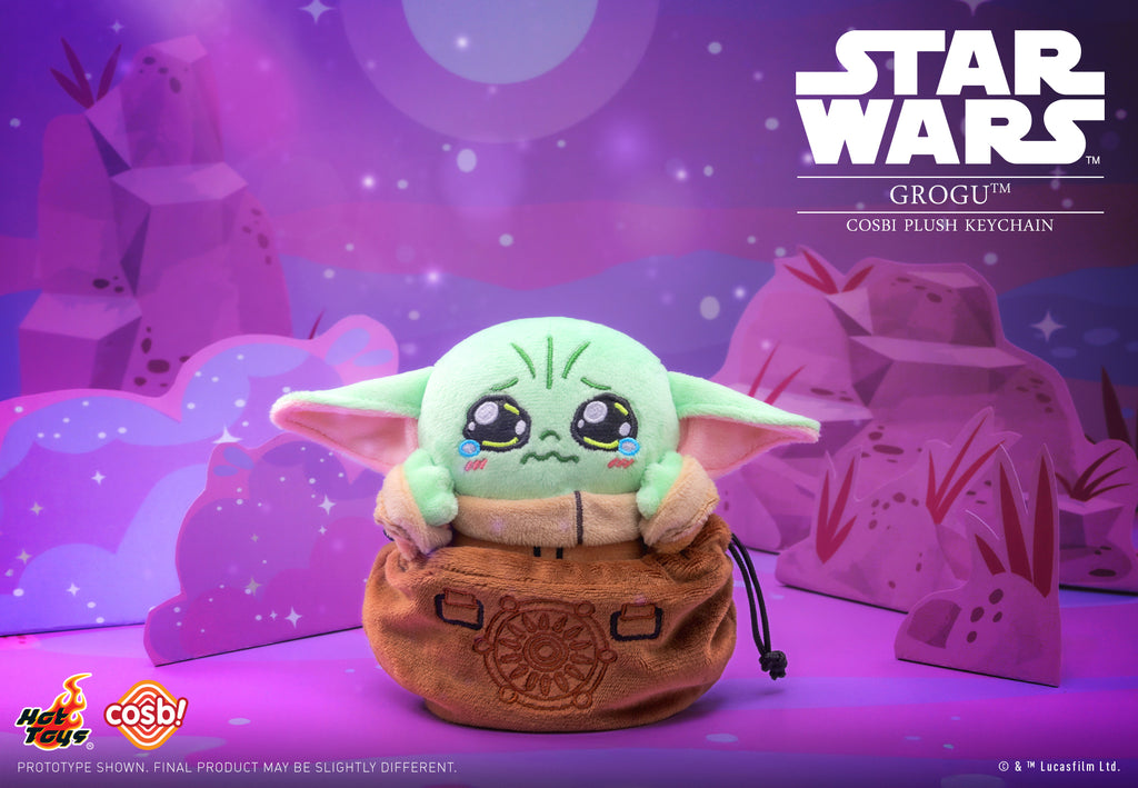 Hot Toys x Disney+ PPLU044N Star Wars Grogu Cosbi Plush Keychain Full Box (Case of 6pcs.)