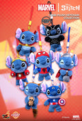Hot Toys x Disney PPLU072N Marvel Stitch Cosbi Plush Keychain Full Box (Case of 6pcs.)