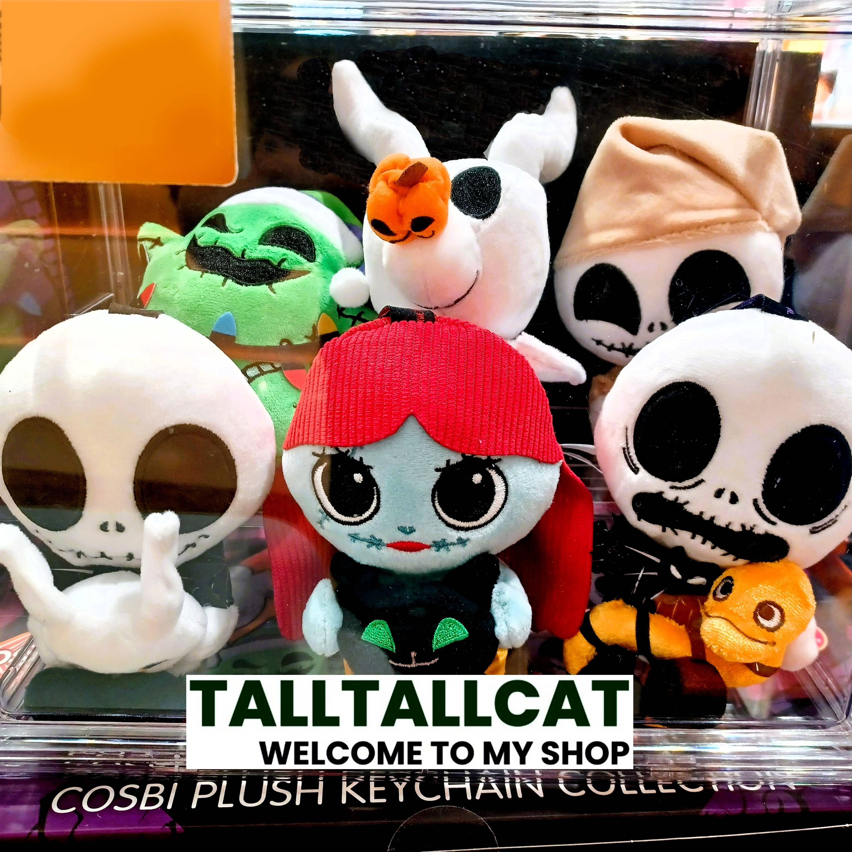 Hot Toys PPLU073N The Nightmare Before Christmas Cosbi Plush Keychain Collection Full Box (Case of 6pcs.)