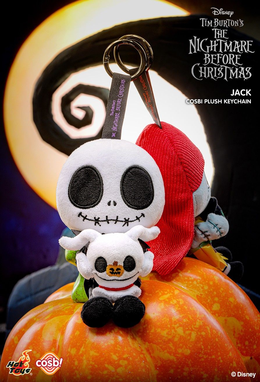 Hot Toys PPLU073N The Nightmare Before Christmas Cosbi Plush Keychain Collection Full Box (Case of 6pcs.)