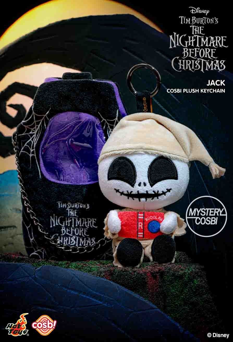 Hot Toys PPLU073N The Nightmare Before Christmas Cosbi Plush Keychain Collection Full Box (Case of 6pcs.)