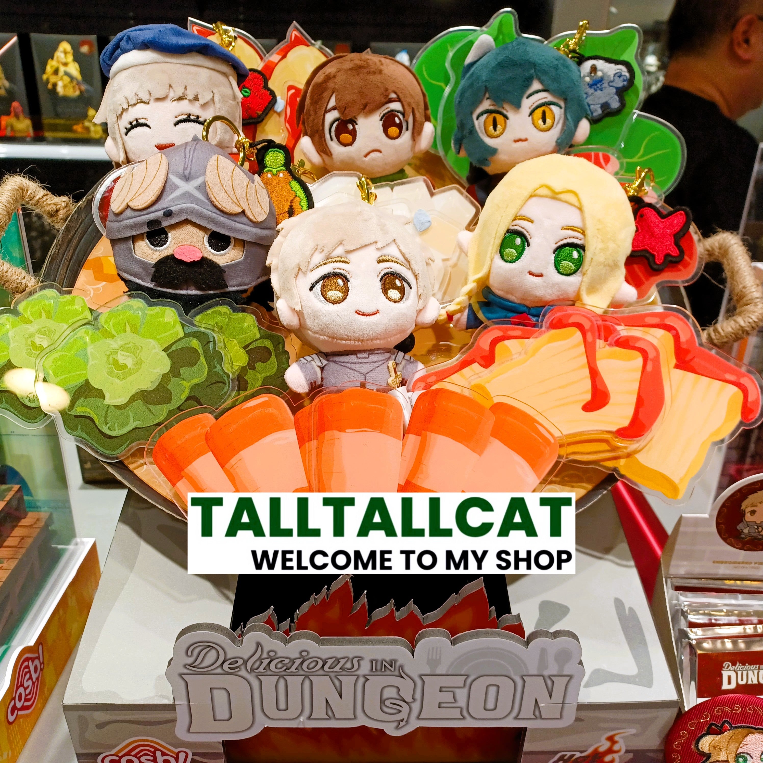 Hot Toys PPLU075N Delicious in Dungeon Cosbi Plush Keychain Full Box (Case of 6pcs.)