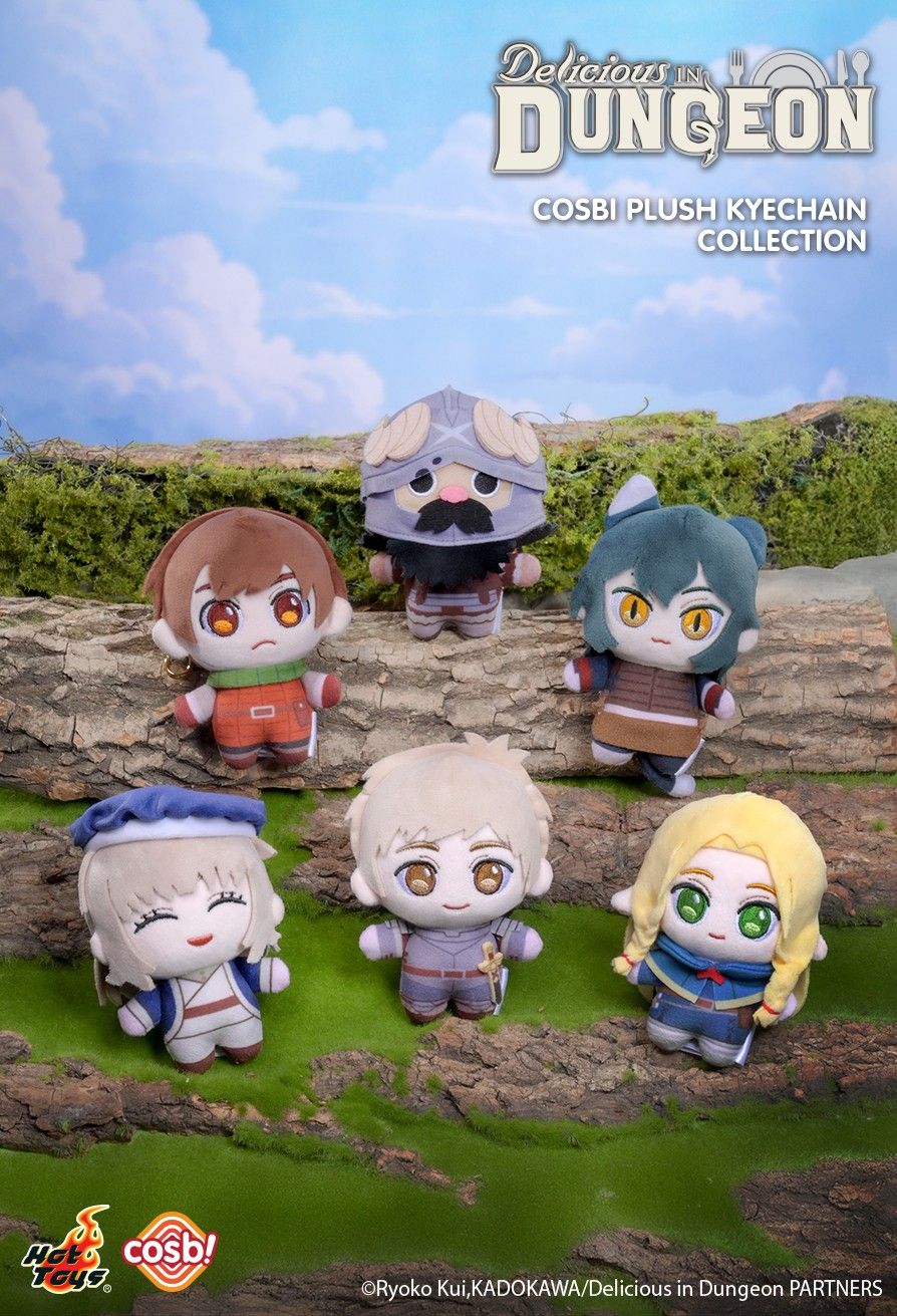 Hot Toys PPLU075N Delicious in Dungeon Cosbi Plush Keychain Full Box (Case of 6pcs.)