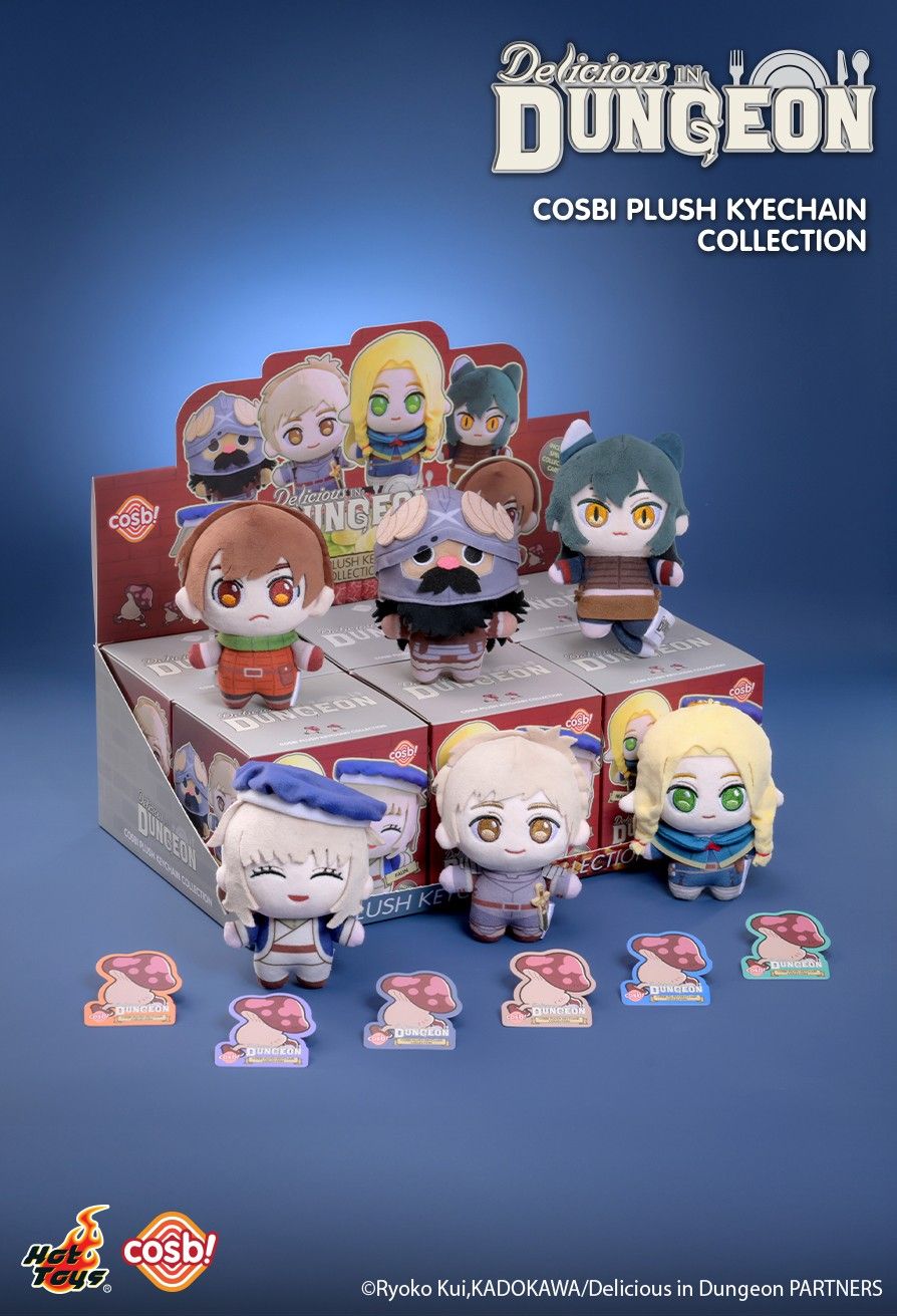 Hot Toys PPLU075N Delicious in Dungeon Cosbi Plush Keychain Full Box (Case of 6pcs.)