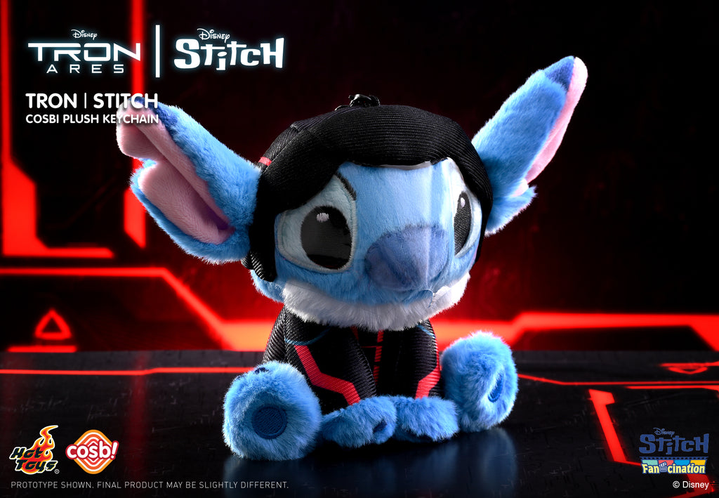 Hot Toys x Disney PPLU098N PPLU099N Tron Stitch Cosbi Plush Keychain
