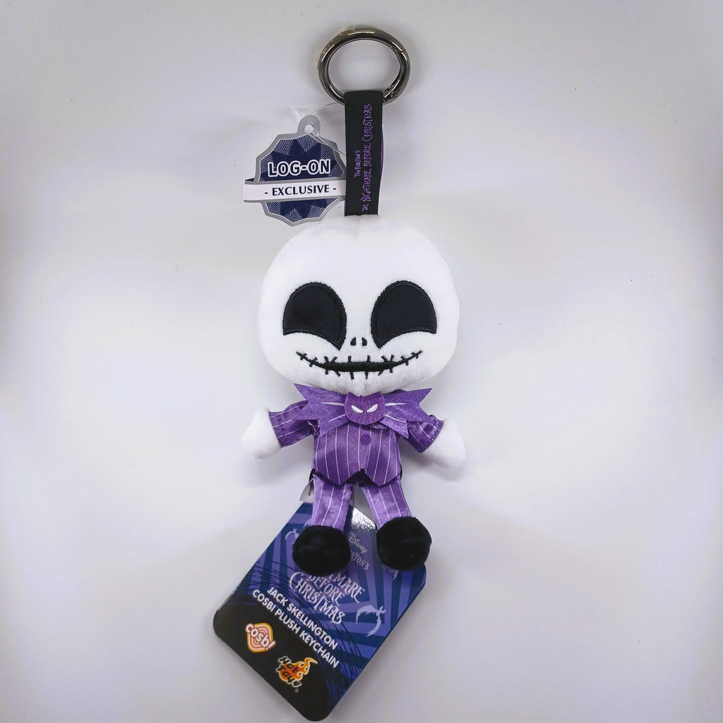 Hot Toys x Disney PPLU103N The Nightmare Before Christmas Jack Skellington Cosbi Plush Keychain ( EXCLUSIVE Ver. )