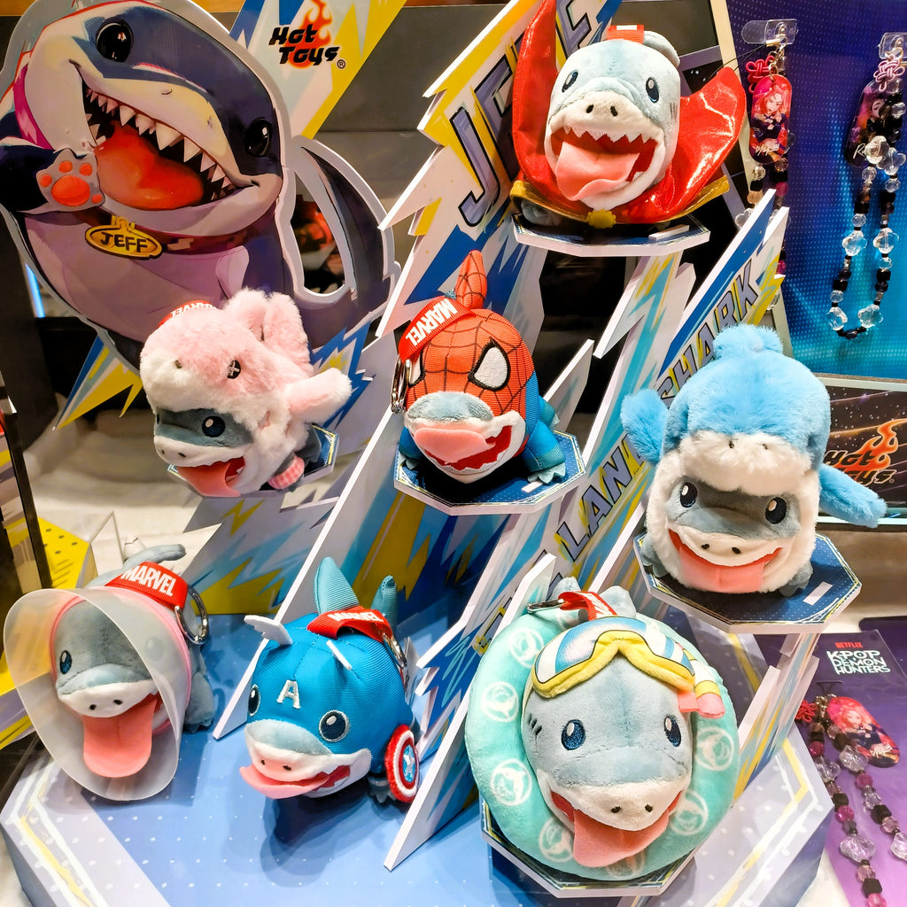 Hot Toys x Marvel PPLU108N Jeff the Land Shark Cosbi Plush Keychain