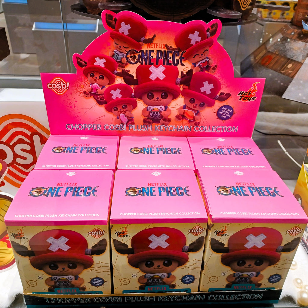 Hot Toys x Netflix PPLU109N One Piece Chopper Cosbi Plush Keychain Full Box (Case of 6)