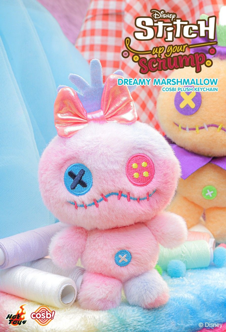 Hot Toys x Disney PPLU110N Stitch Up Your Scrump Cosbi Plush Keychain Collection Full Box (Case of 8pcs.)