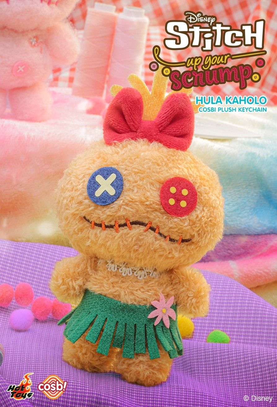 Hot Toys x Disney PPLU110N Stitch Up Your Scrump Cosbi Plush Keychain Collection Full Box (Case of 8pcs.)