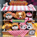 Hot Toys x Disney PPLU111N Cats & Dogs Bakery Cosbi Plush Keychain Full Box (Case of 6pcs.)