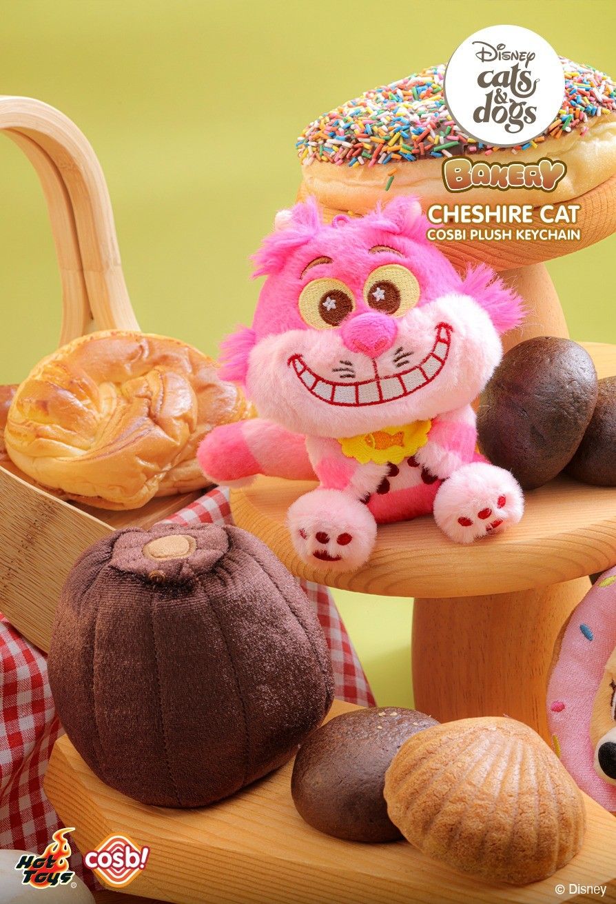 Hot Toys x Disney PPLU111N Cats & Dogs Bakery Cosbi Plush Keychain Full Box (Case of 6pcs.)