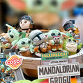 Hot Toys x Disney+ PPLU112N Star Wars The Mandalorian & Grogu Cosbi Plush Keychain Full Box (Case of 6)