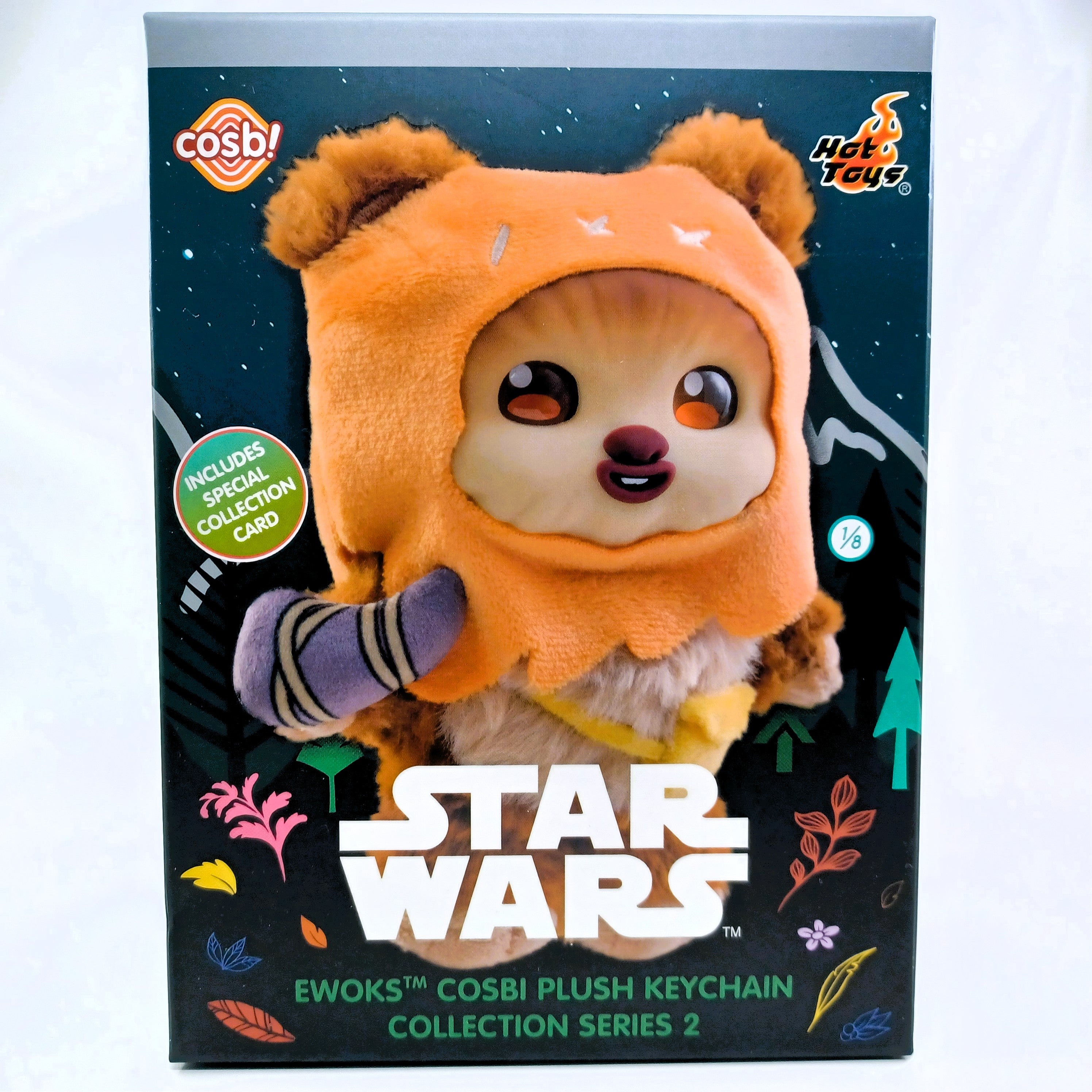Hot Toys x Disney PPLU114N Star Wars Ewoks Cosbi Plush Keychain (Series 2)