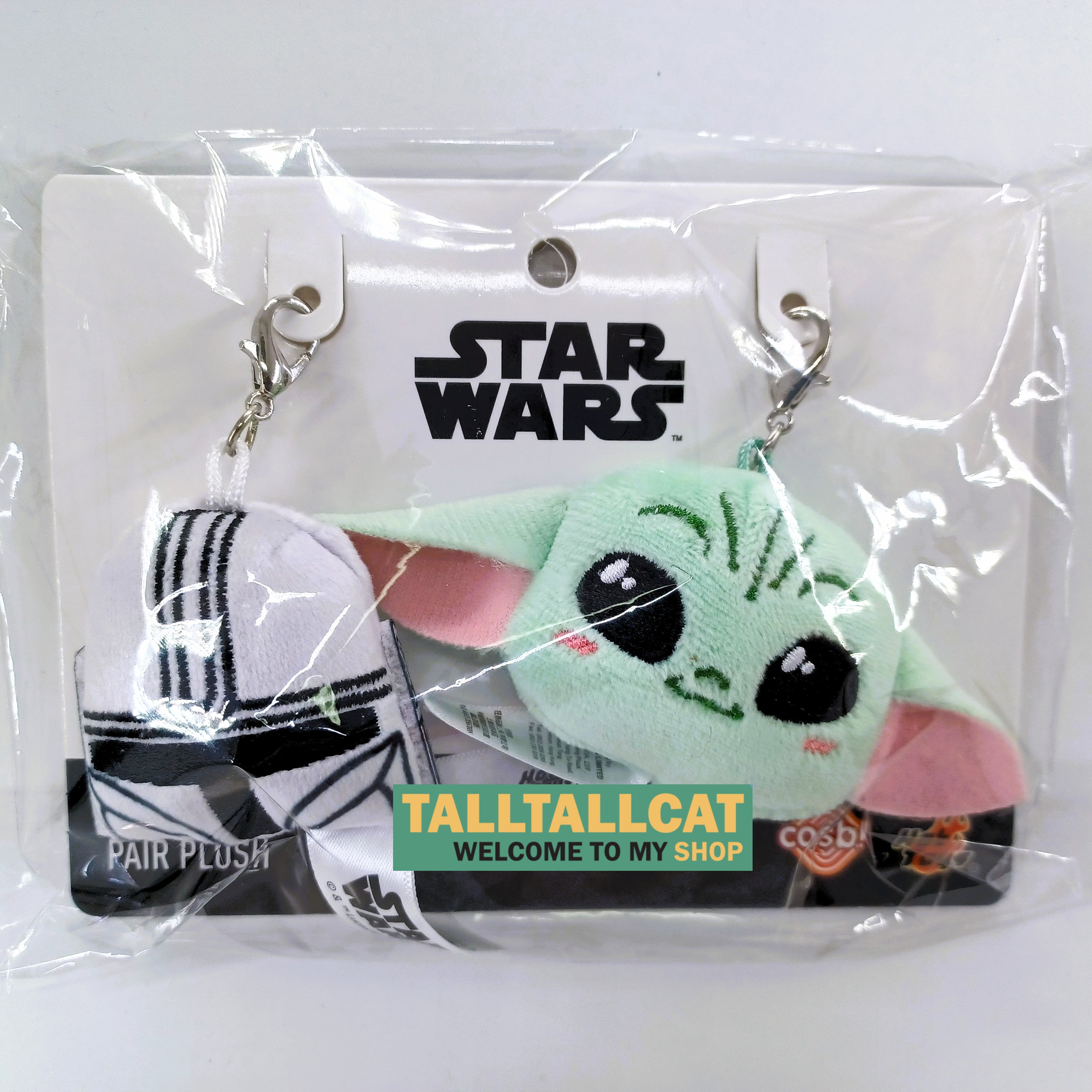 Hot Toys Disney Star Wars Pair Plush & Phone Charm Collection