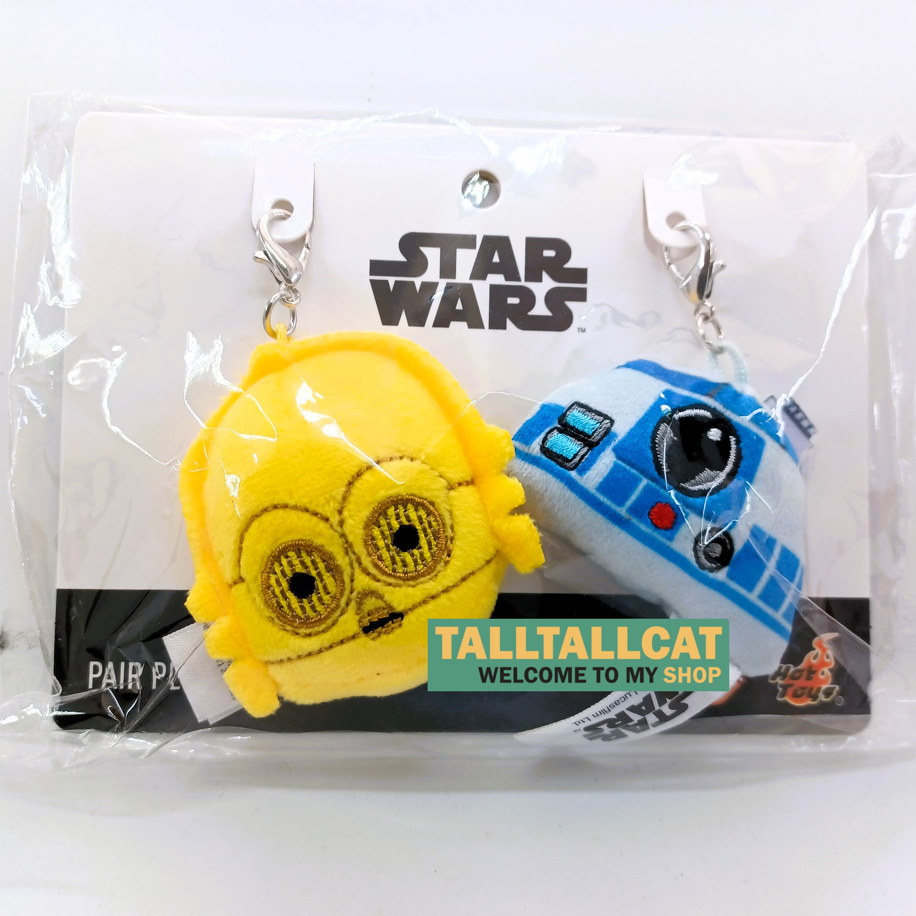 Hot Toys Disney Star Wars Pair Plush & Phone Charm Collection