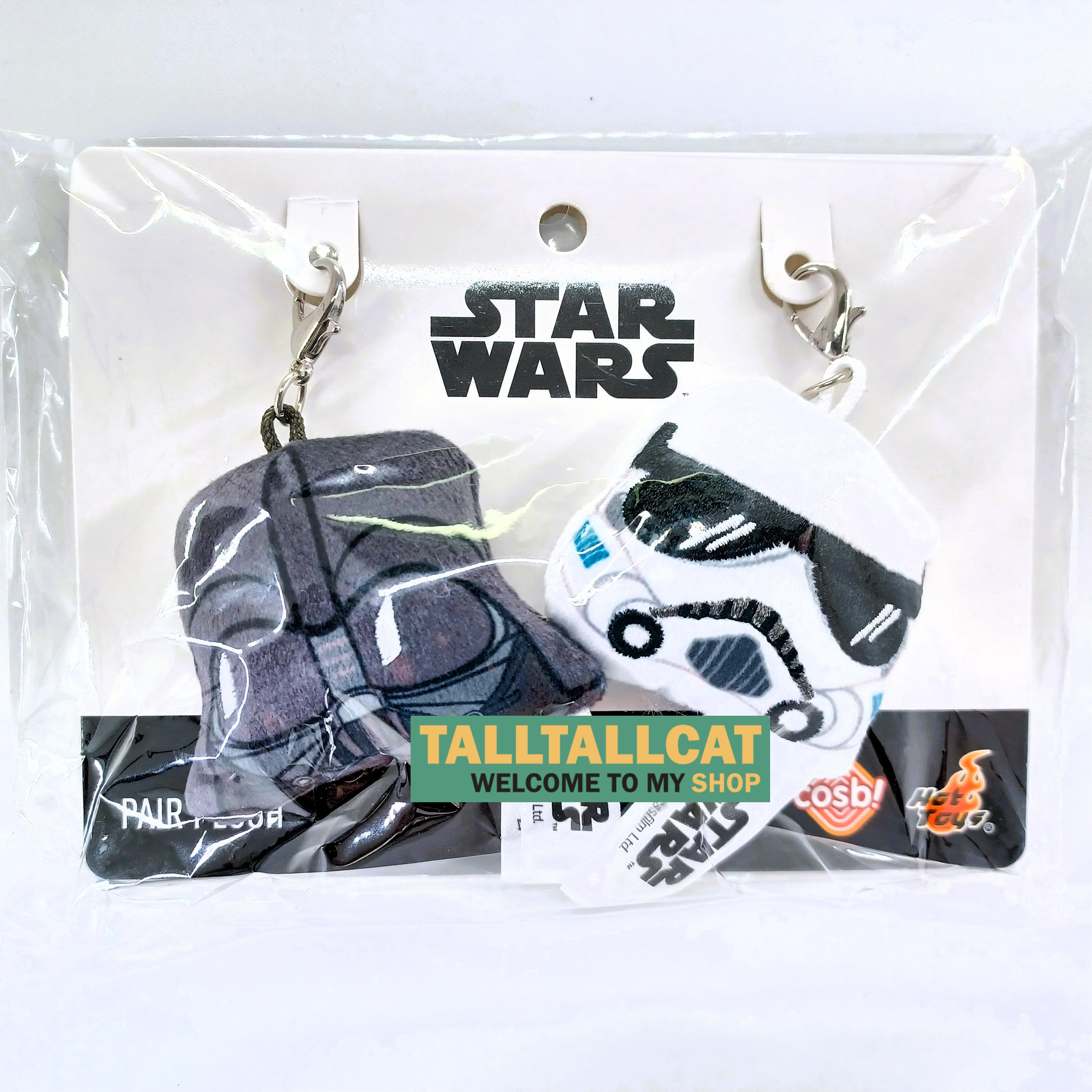 Hot Toys Disney Star Wars Pair Plush & Phone Charm Collection