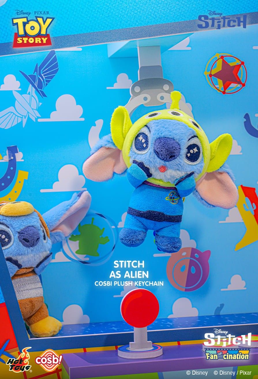 Hot Toys x Disney PPLU121N Toy Story Stitch Cosbi Plush Keychain Full Box (Case of 6pcs.)