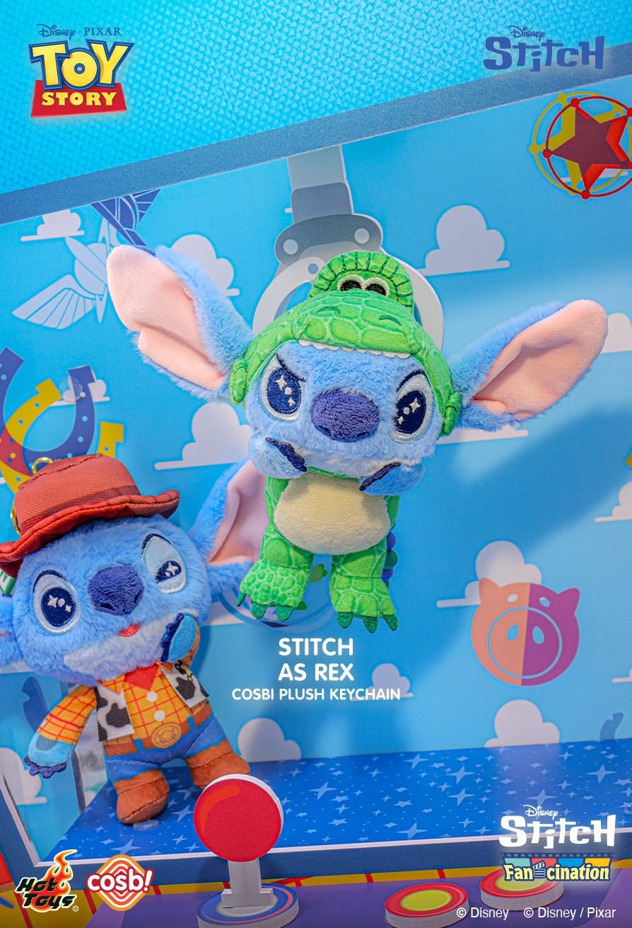 Hot Toys x Disney PPLU121N Toy Story Stitch Cosbi Plush Keychain Full Box (Case of 6pcs.)