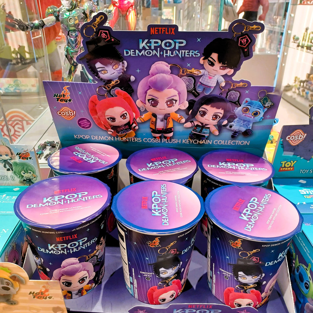 Hot Toys x Netflix K-Pop Kpop Demon Hunters Cosbi Plush Keychain Full Box (Case of 6pcs.)
