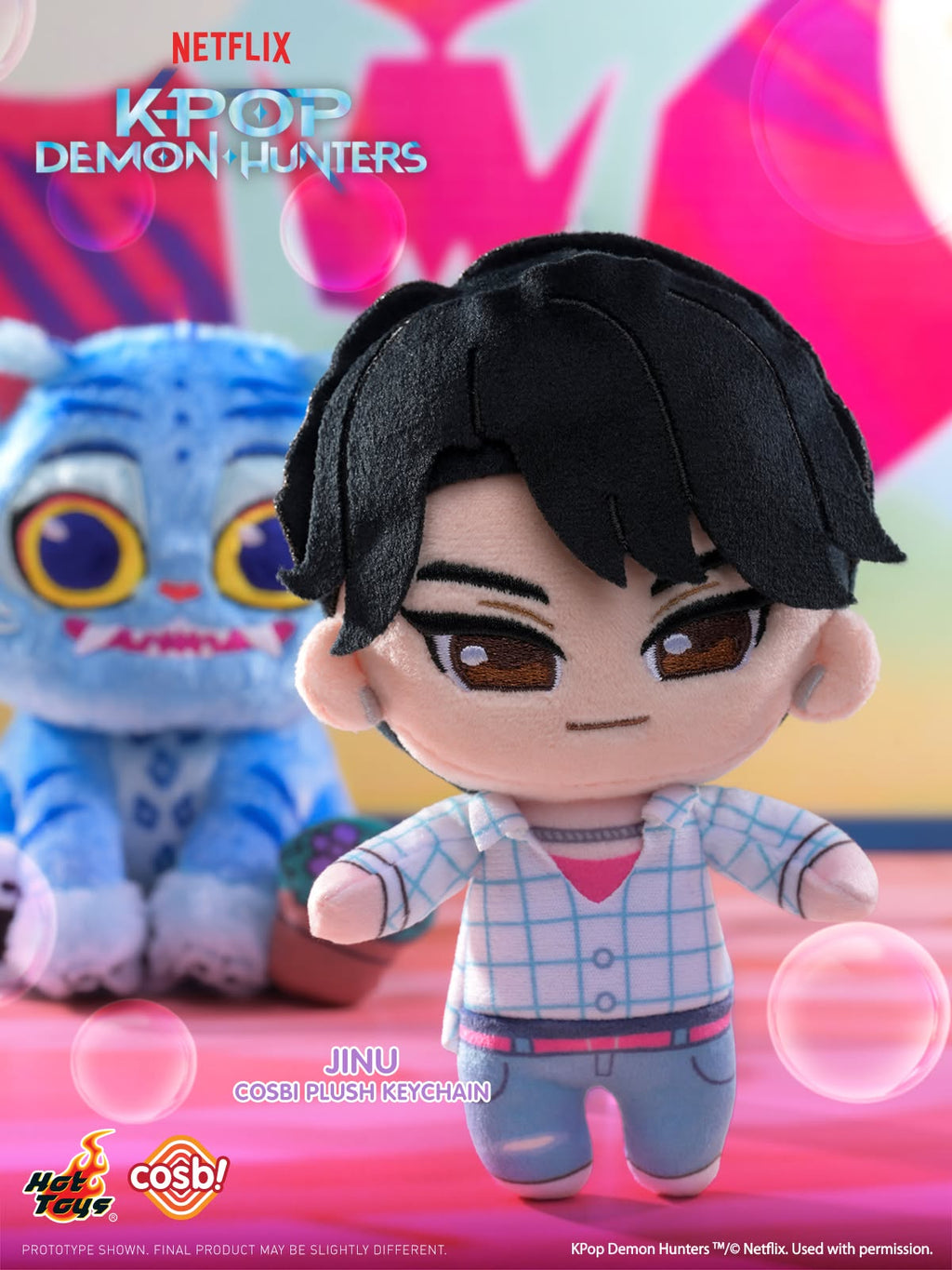 Hot Toys x Netflix K-Pop Kpop Demon Hunters Cosbi Plush Keychain Full Box (Case of 6pcs.)