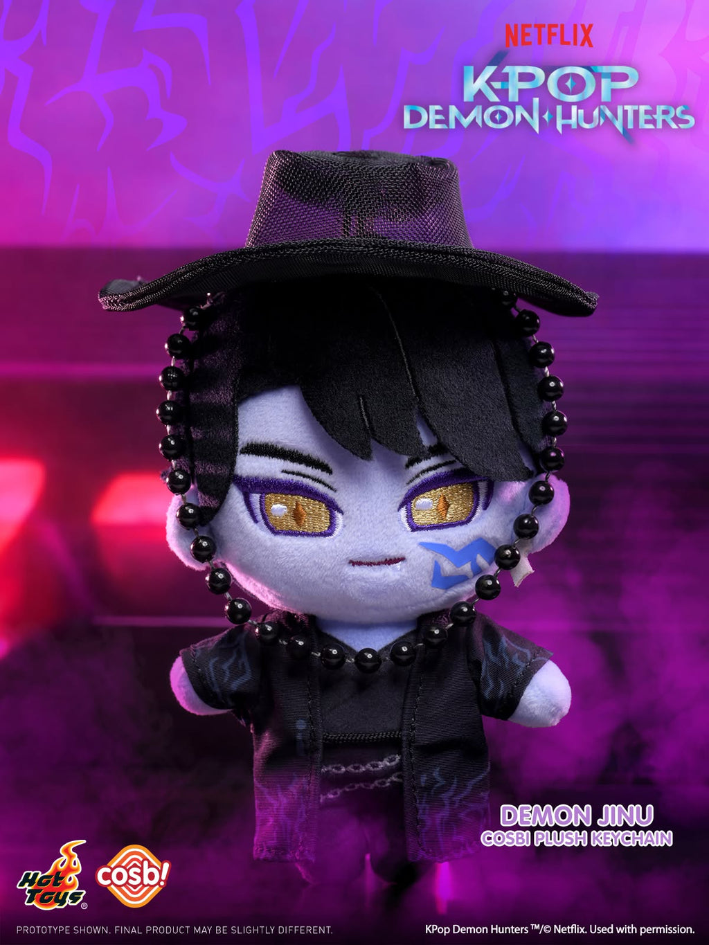Hot Toys x Netflix K-Pop Kpop Demon Hunters Cosbi Plush Keychain Full Box (Case of 6pcs.)