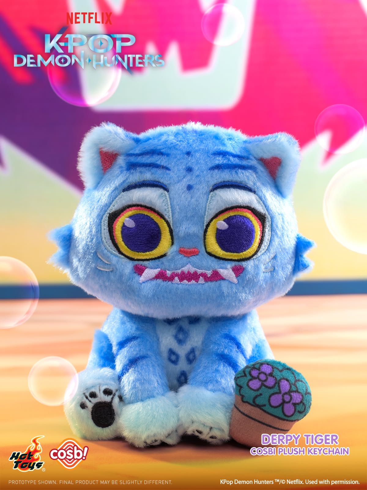 Hot Toys x Netflix K-Pop Kpop Demon Hunters Cosbi Plush Keychain Full Box (Case of 6pcs.)