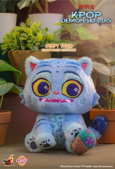 Hot Toys x Netflix PPLU123N K-Pop Kpop Demon Hunters Derpy Cosbi Plush Keychain Full Box (Case of 6pcs.)