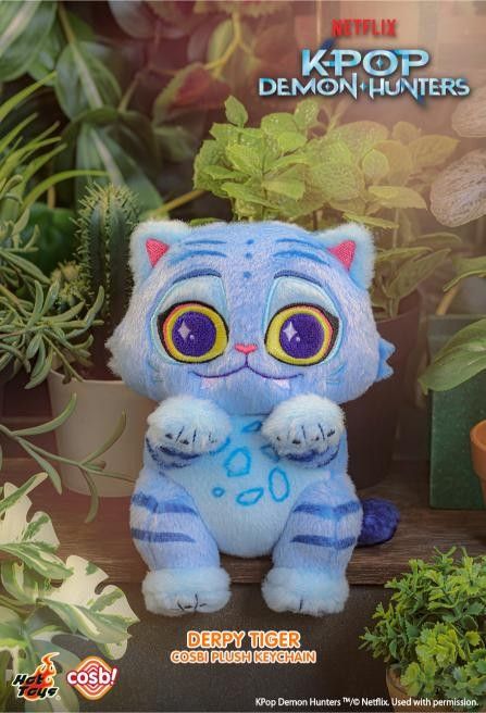 Hot Toys x Netflix PPLU123N K-Pop Kpop Demon Hunters Derpy Cosbi Plush Keychain Full Box (Case of 6pcs.)
