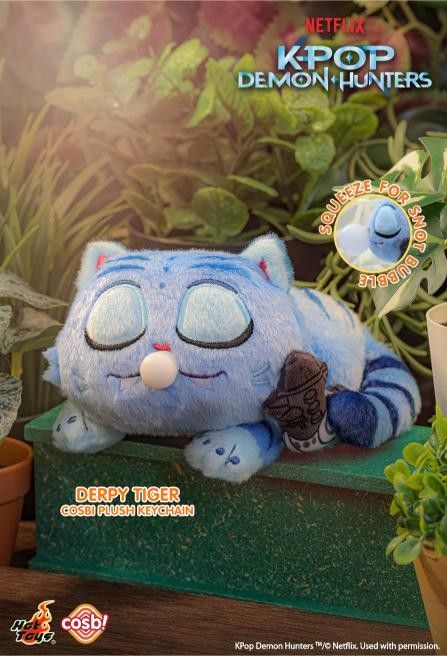 Hot Toys x Netflix PPLU123N K-Pop Kpop Demon Hunters Derpy Cosbi Plush Keychain Full Box (Case of 6pcs.)