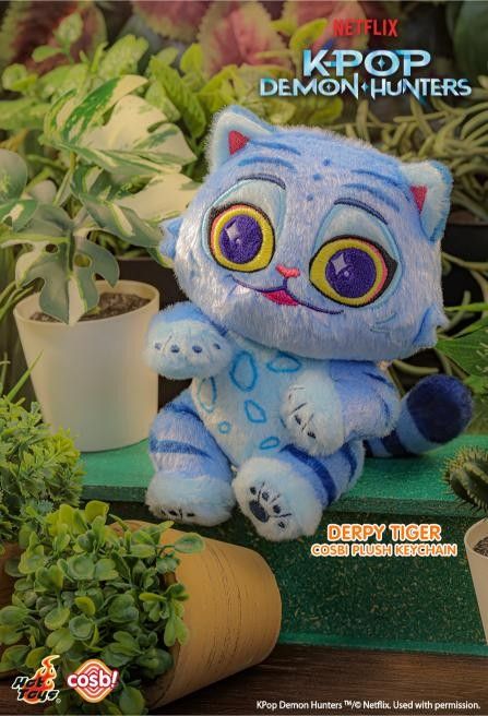 Hot Toys x Netflix PPLU123N K-Pop Kpop Demon Hunters Derpy Cosbi Plush Keychain Full Box (Case of 6pcs.)