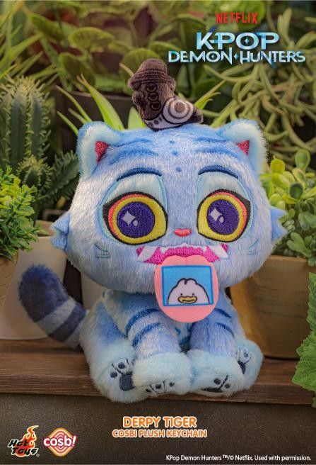 Hot Toys x Netflix PPLU123N K-Pop Kpop Demon Hunters Derpy Cosbi Plush Keychain Full Box (Case of 6pcs.)