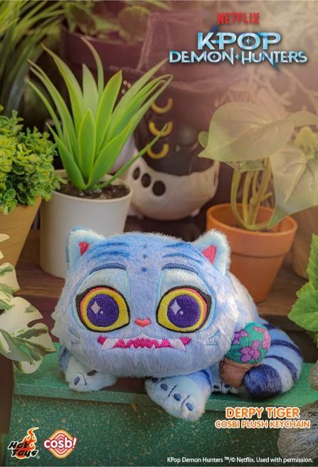 Hot Toys x Netflix PPLU123N K-Pop Kpop Demon Hunters Derpy Cosbi Plush Keychain Full Box (Case of 6pcs.)