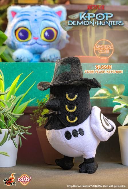 Hot Toys x Netflix PPLU123N K-Pop Kpop Demon Hunters Derpy Cosbi Plush Keychain Full Box (Case of 6pcs.)