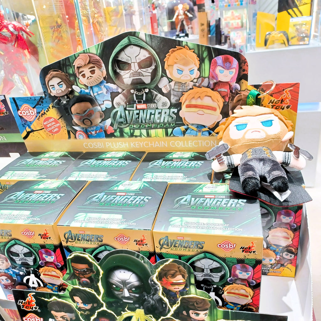 Hot Toys x Marvel PPLU125N Avengers: Doomsday Cosbi Plush Keychain Collection Full Box (Case of 8pcs.)