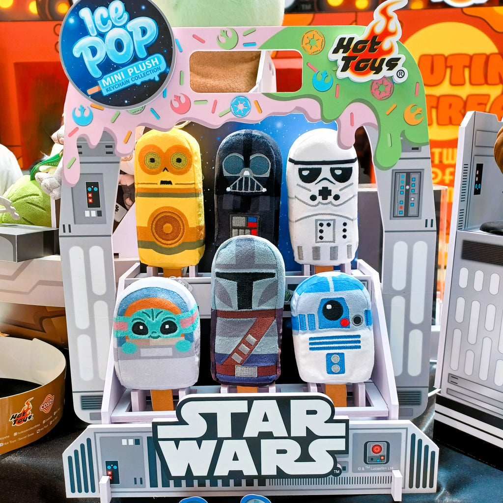 Hot Toys x Star Wars PPLU126N Ice Pop Plush Keychain Collection ( Set of 6pcs. )