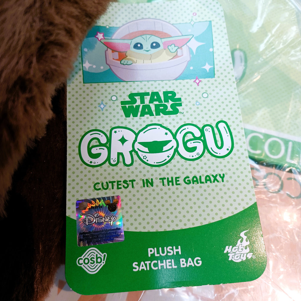 Hot Toys x Disney+ PPLU064N Star Wars The Mandalorian Grogu Cosbi Plush (Plush Satchel Bag)