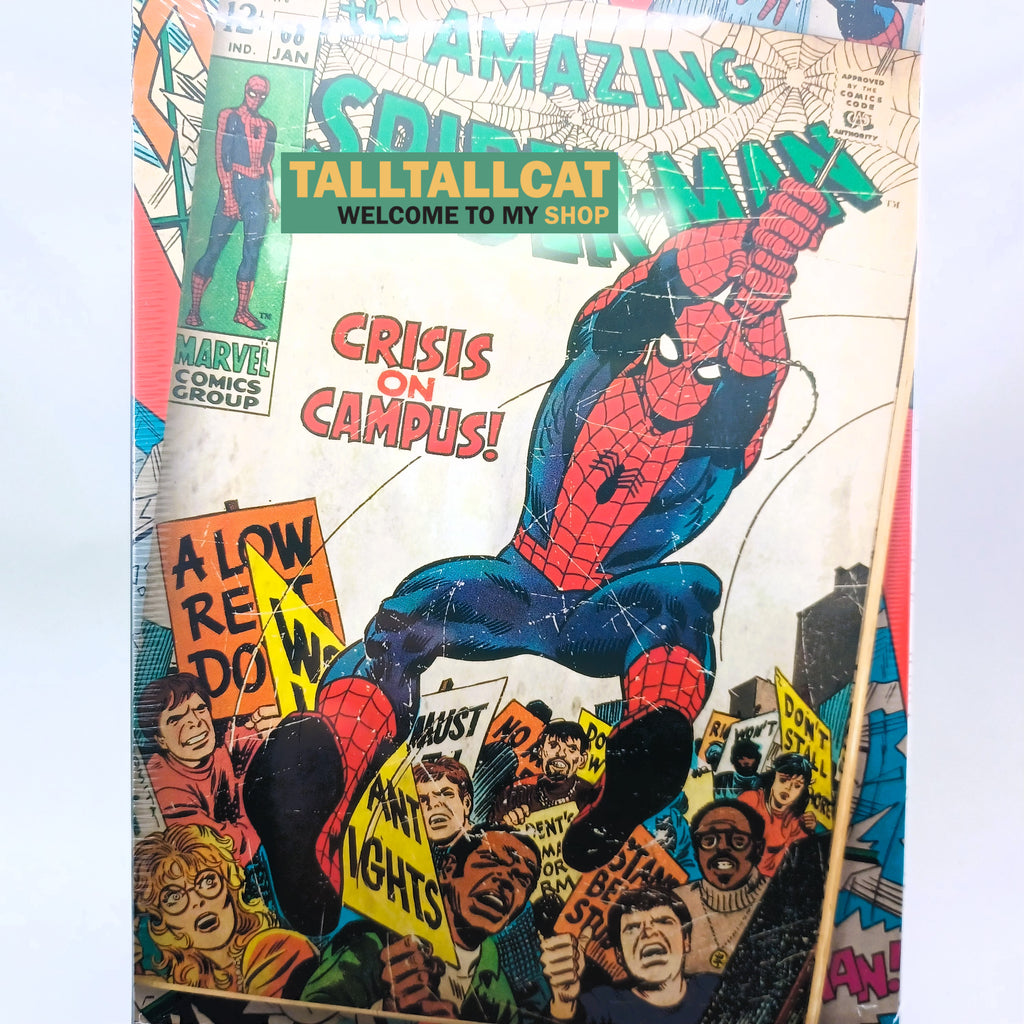 KYUBI S13 Marvel the AMAZING SPIDER-MAN Metal Card Charm Single Sealed Box (5 packs)