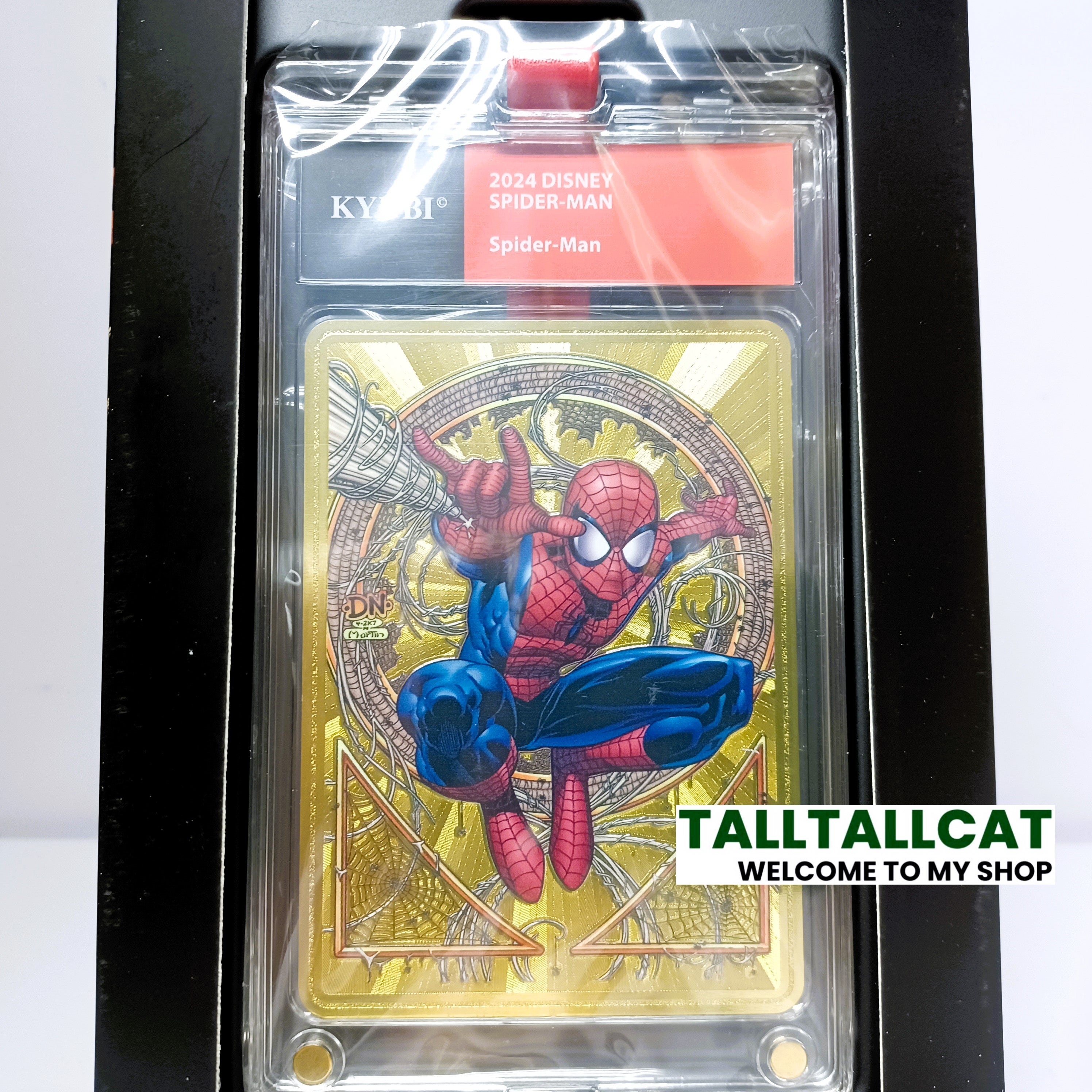 KYUBI Marvel the AMAZING SPIDER-MAN Metal Card Charm Single Sealed Box (5 packs)
