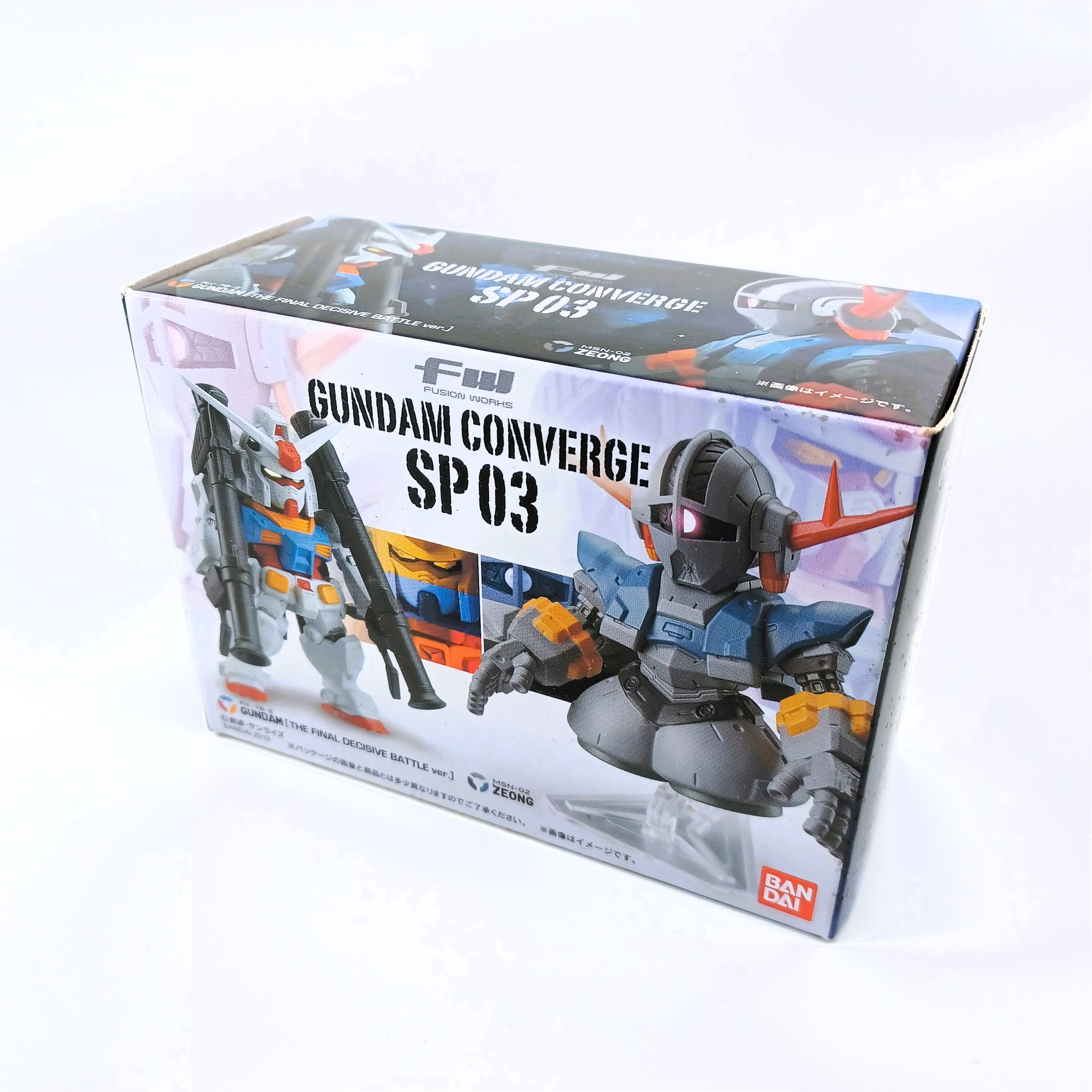 Bandai 2013 FW Gundam Converge SP03 Set ( RX-78-2 & ZEONG )