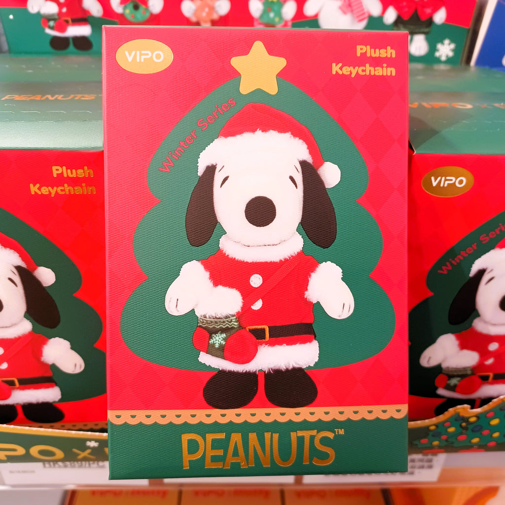 VIPO x Peanuts Christmas Limited Plush Keychain Blind Box (Case of 6pcs.) SP37640