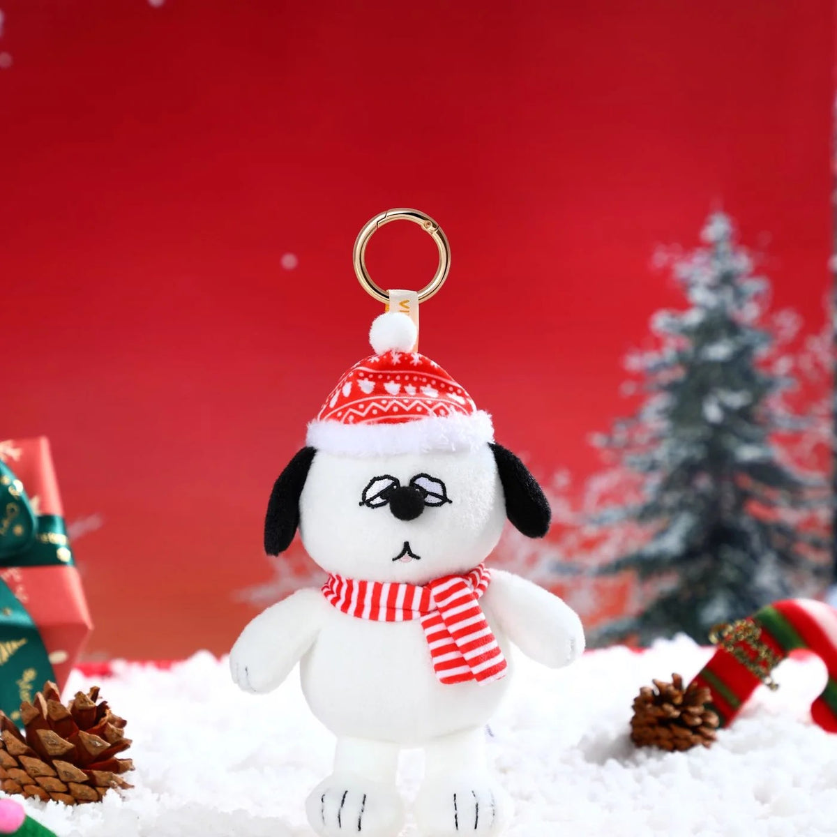 VIPO x Peanuts Christmas Limited Plush Keychain Blind Box (Case of 6pcs.) SP37640