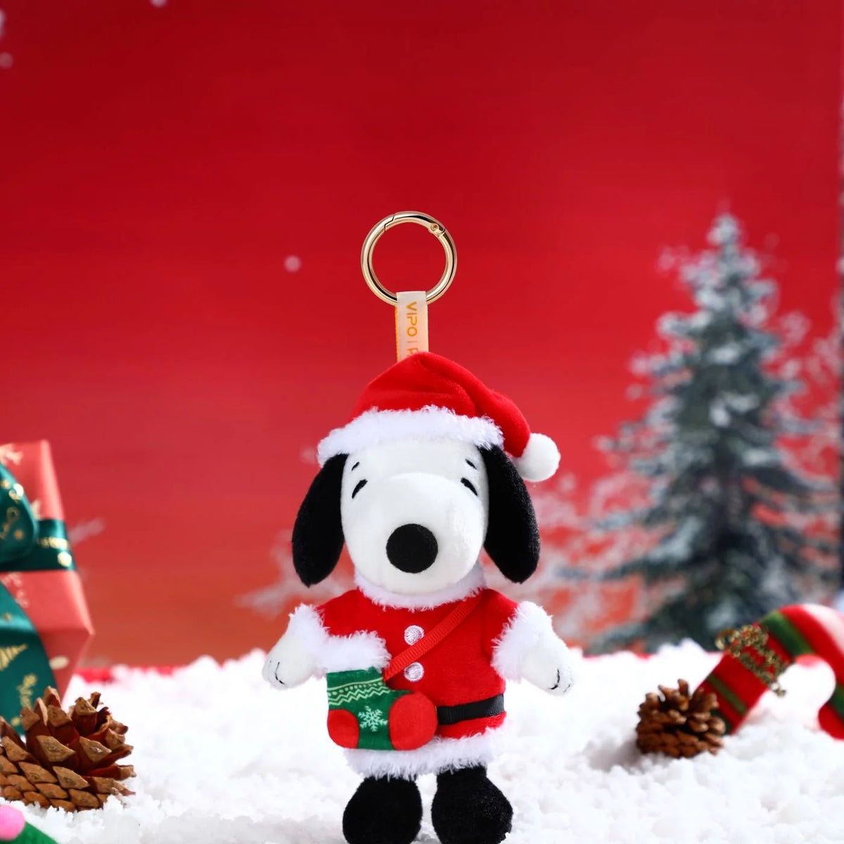 VIPO x Peanuts Christmas Limited Plush Keychain Blind Box (Case of 6pcs.) SP37640